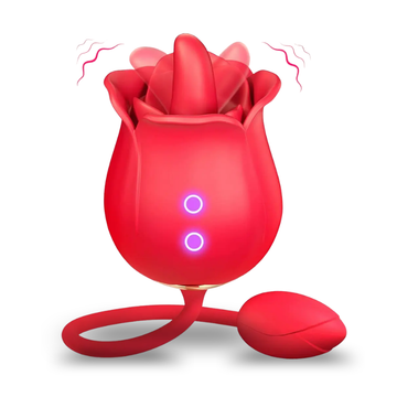 BloomPulse – Vibrador Rosa con Lengüeta